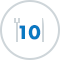 10 porcí