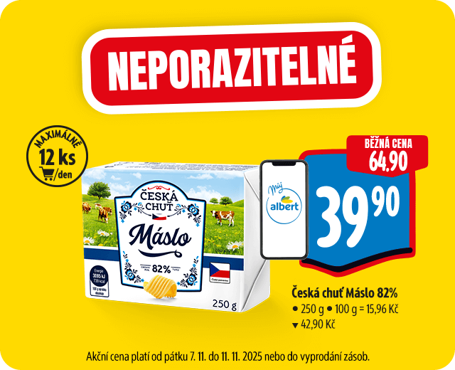 Máslo banner