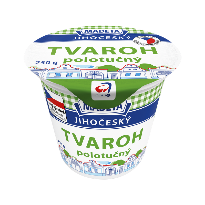 Jihočeský tvaroh polotučný