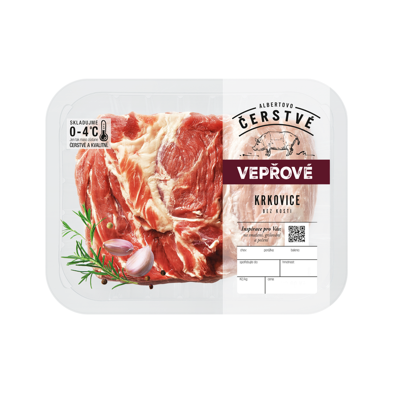 Vepřová krkovice bez kosti – v celku