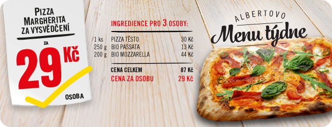 Menu týdne