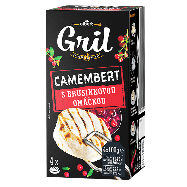 Albert Camembert na gril
