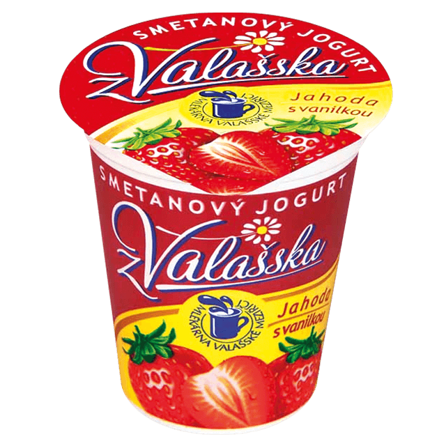 Smetanový jogurt z Valašska