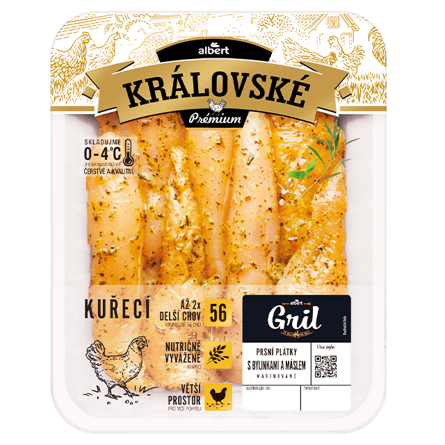 Kuřecí prsní plátky
