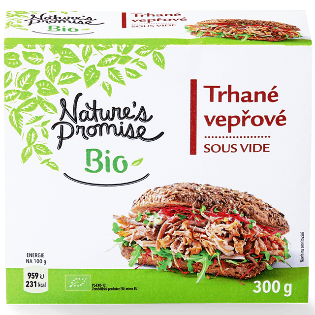 Nature’s Promise Bio Trhané vepřové