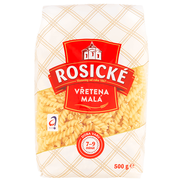 Rosické Bezvaječné těstoviny
