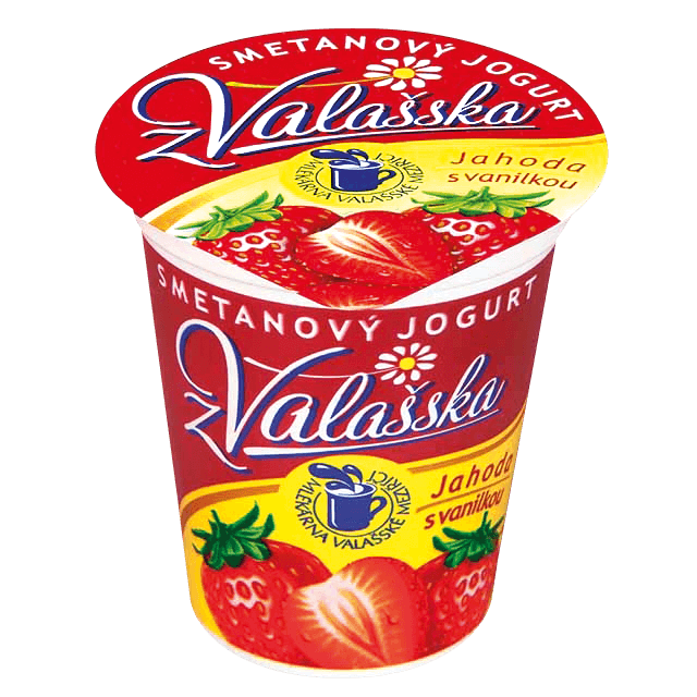Smetanový jogurt z Valašska