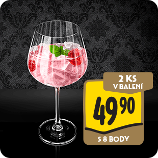 SKLENICE NA KOKTEJLY/ ČERVENÉ VÍNO 640 ML