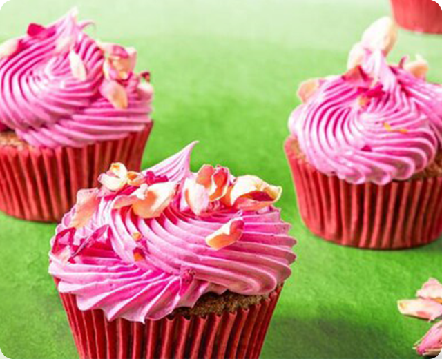 Bio růžové cupcaky Malého prince - Mobile