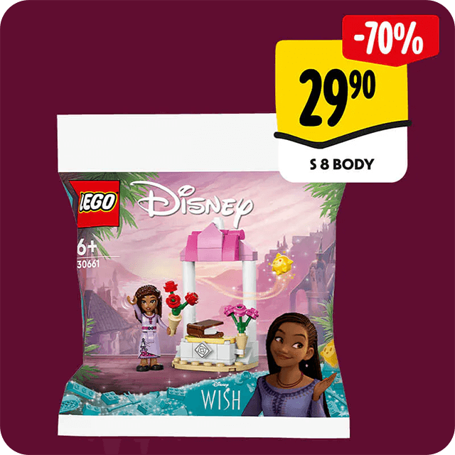 LEGO® ǀ Disney Princess™ Asha a uvítací stánek