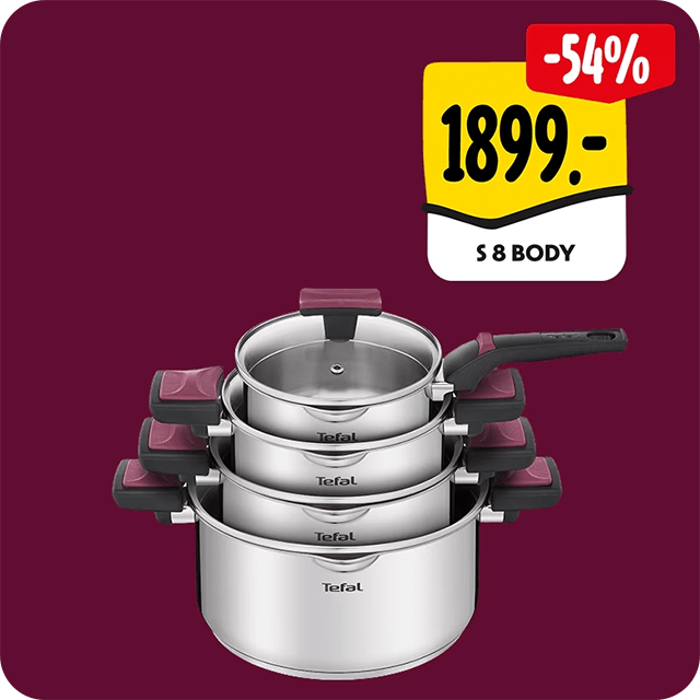 Tefal Sada nádobí Cook & Clip 10 ks