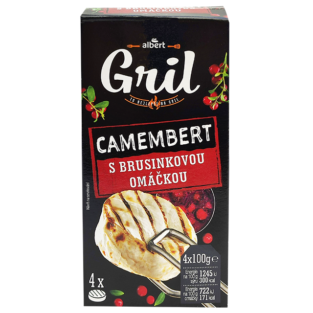 Albert Camembert na gril