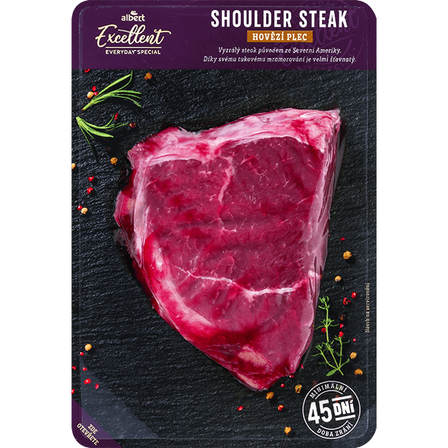 Hovězí plec steak