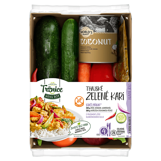 Albert Menu Box Thajské zelené kari