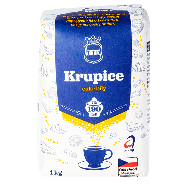 Cukr krupice bílý