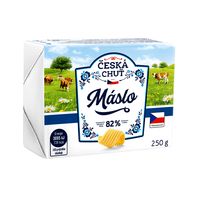 Česká chuť Máslo 82%