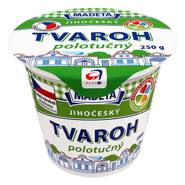 Jihočeský tvaroh polotučný