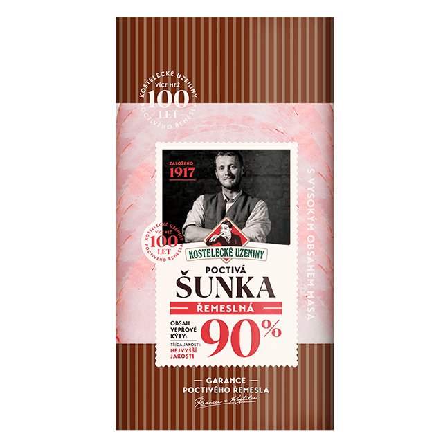Poctivá řemeslná šunka
