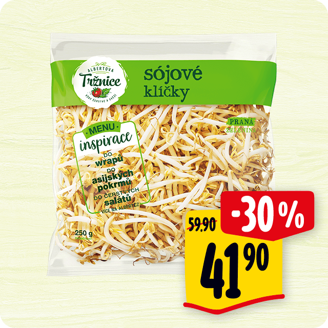 Menu Inspirace Sójové klíčky