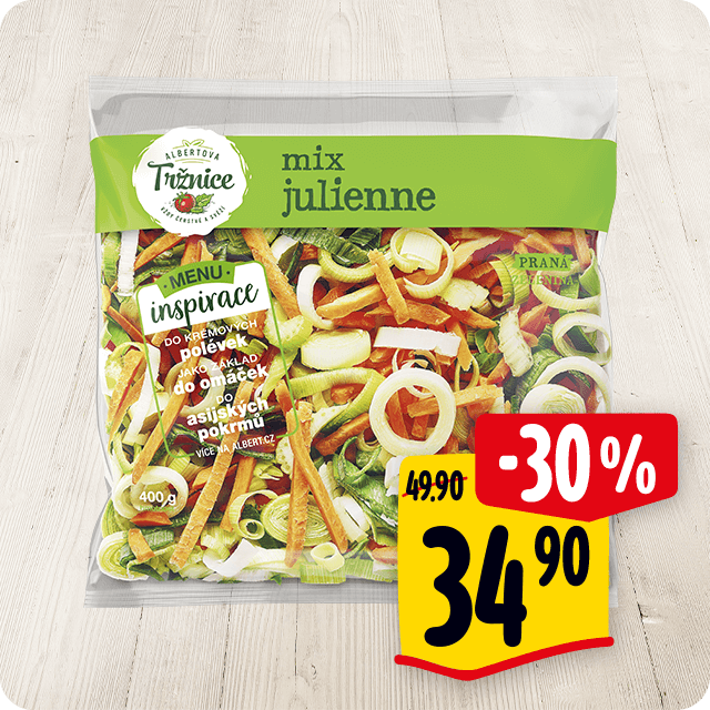 Menu inspirace Mix julienne