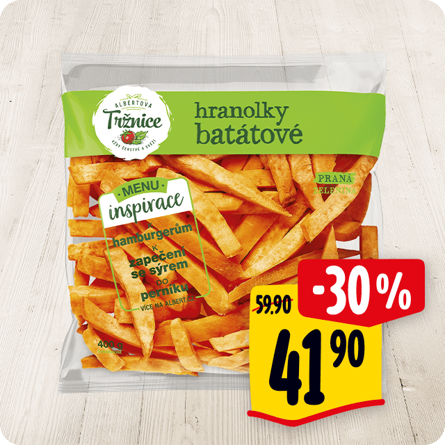 Menu inspirace Hranolky batátové