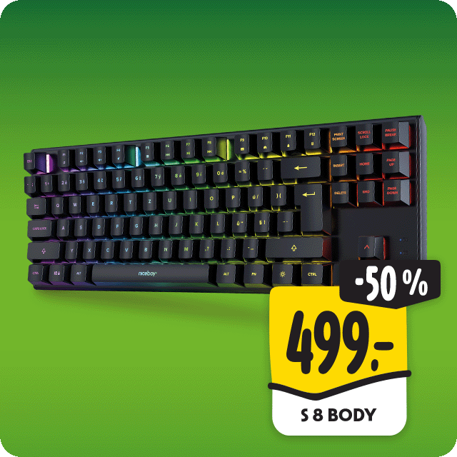 Mechanická klávesnice Oryx K310X
