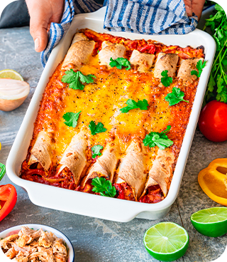 MEXICKÉ ENCHILADAS