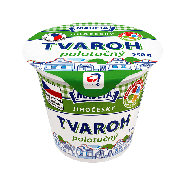 Jihočeský tvaroh polotučný
