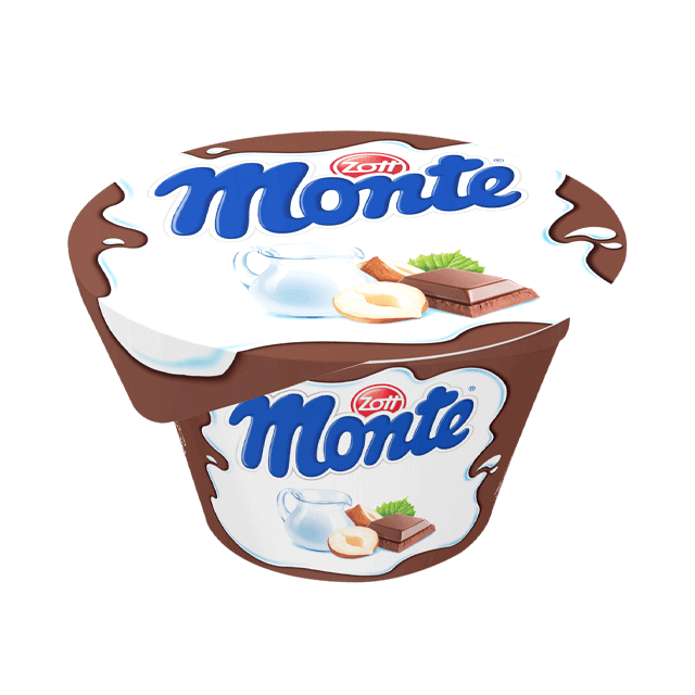 Monte Mléčný dezert
