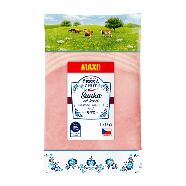 Česká chuť Šunka od kosti MAXI