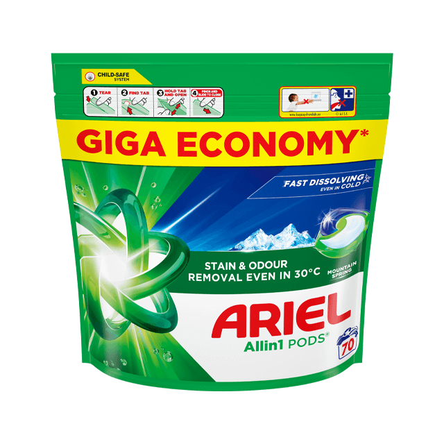 Ariel Prací kapsle