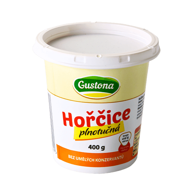 Gustona Hořčice plnotučná