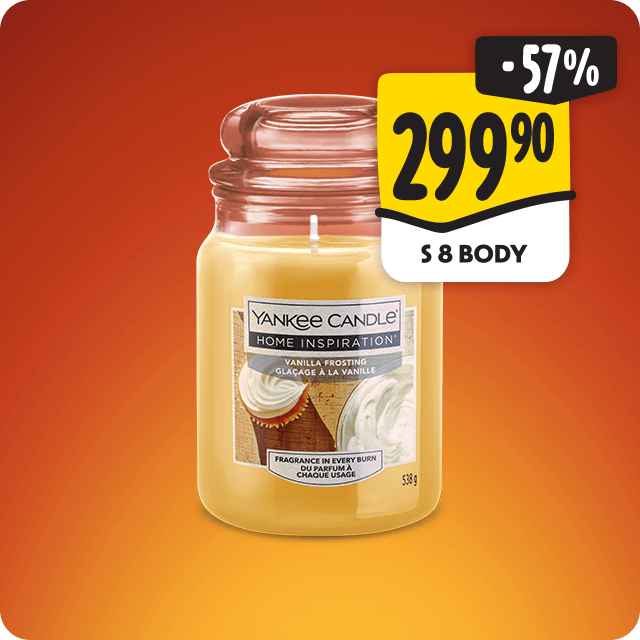Svíčka Yankee Candle Vanilla Frosting