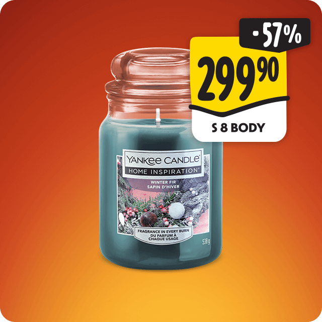 Svíčka Yankee Candle Winter Fir