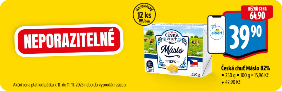 Máslo banner