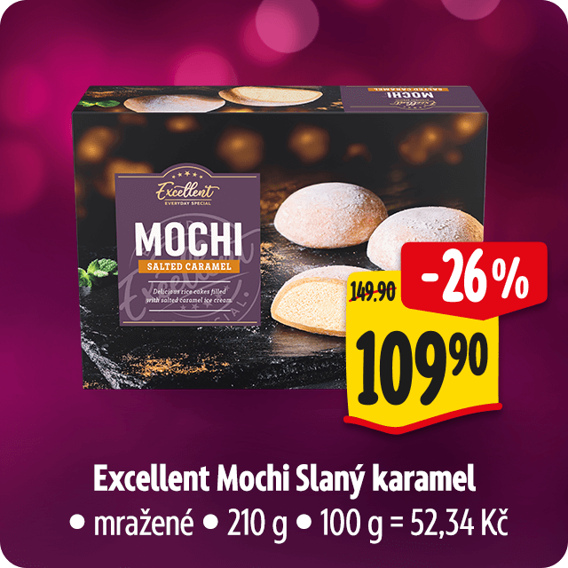 Excellent Mochi Slaný karamel