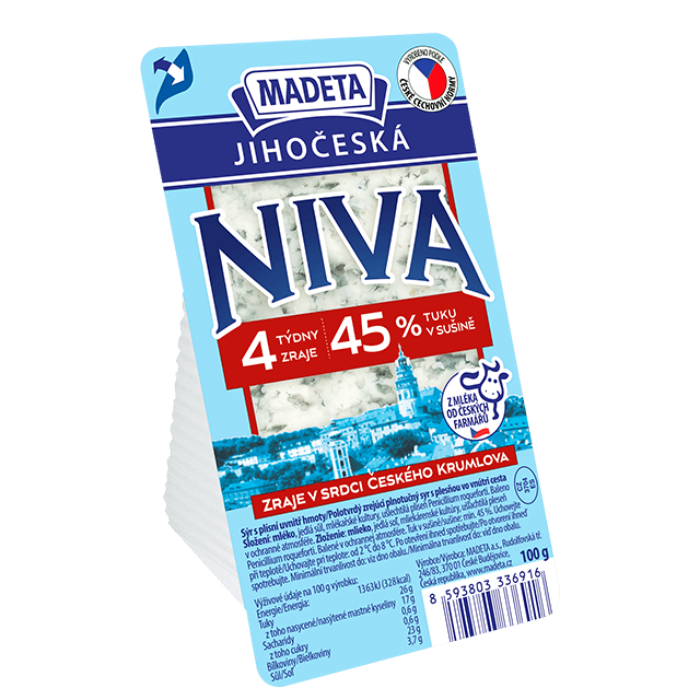 Madeta Jihočeská niva 45%