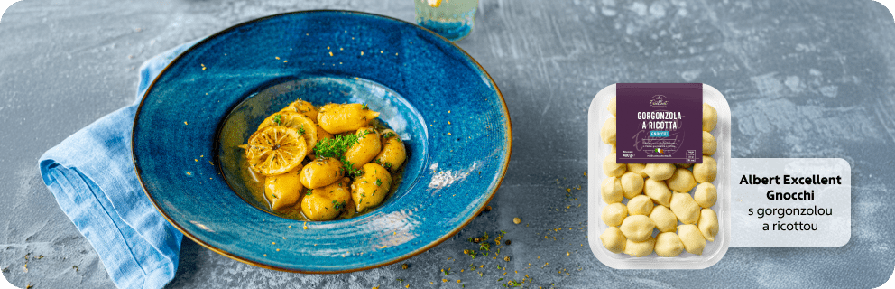 Rychlé gnocchi s citronovomáslovou omáčkou - Desktop