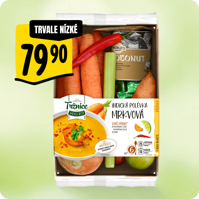 Albert Menu box Indická polévka mrkvová