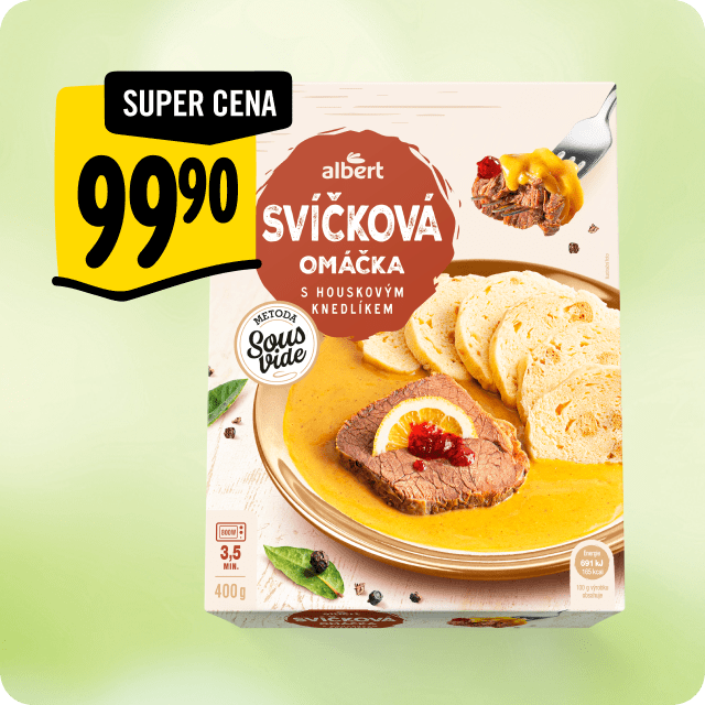 Albert Hotová jídla Svíčková omáčka