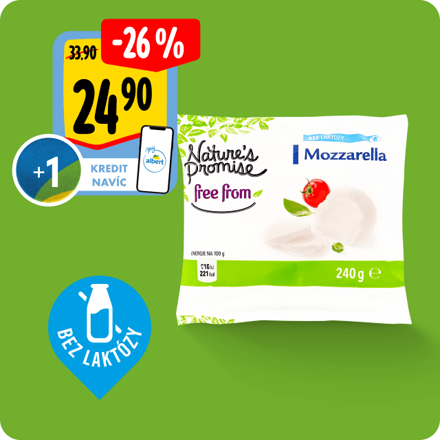 Nature's Promise Free From Mozzarella