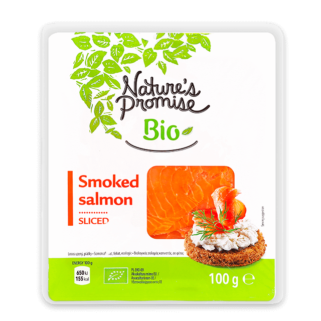 Nature's Promise Bio Losos uzený&nbsp;– plátky