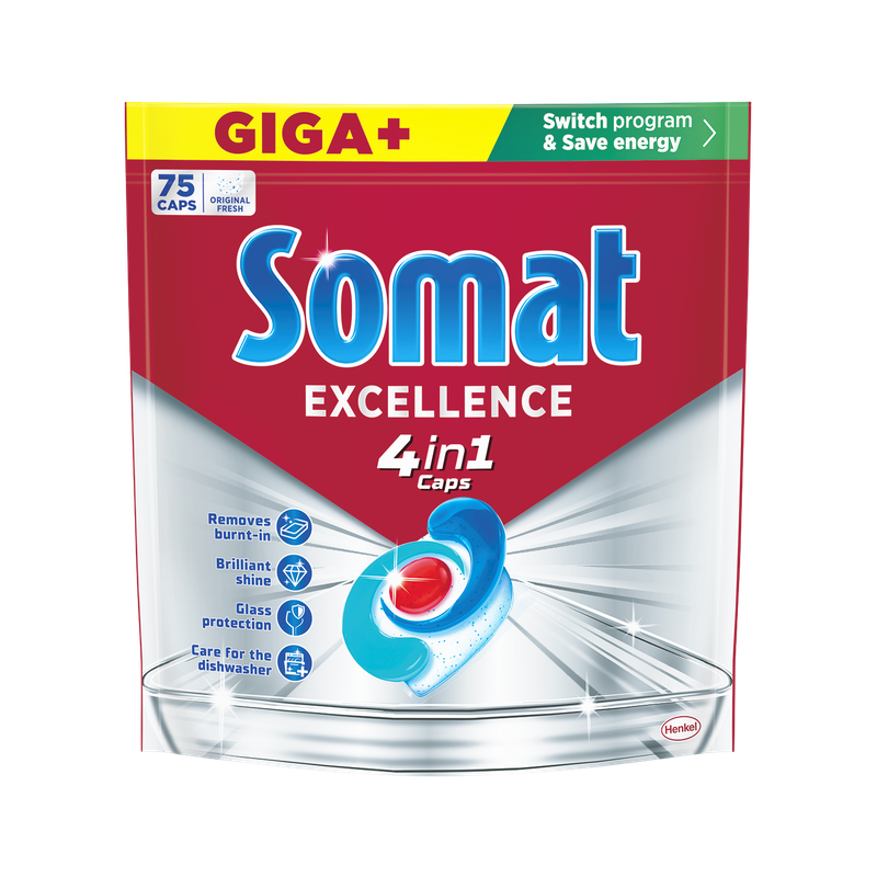 Somat Excellence 4 v&nbsp;1 Tablety do&nbsp;myčky