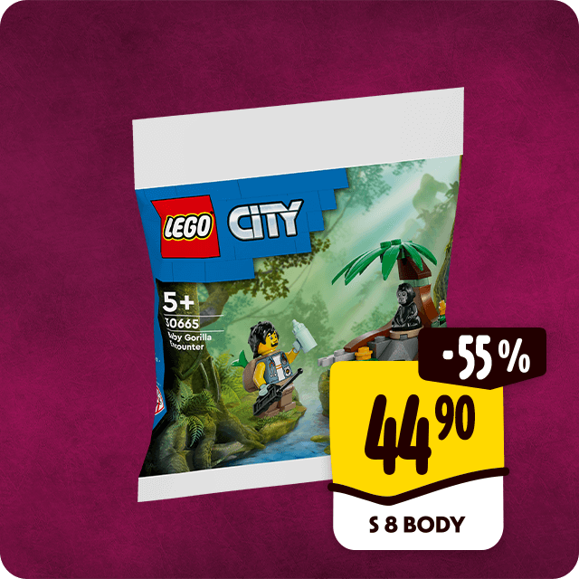 LEGO® Setkání s mládětem gorily