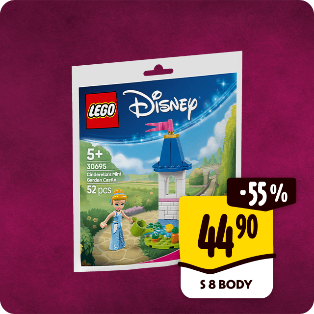 LEGO® Popelčin miniaturní zahradní zámek