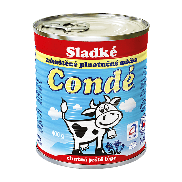 Condé Sladké zahuštěné plnotučné mléko