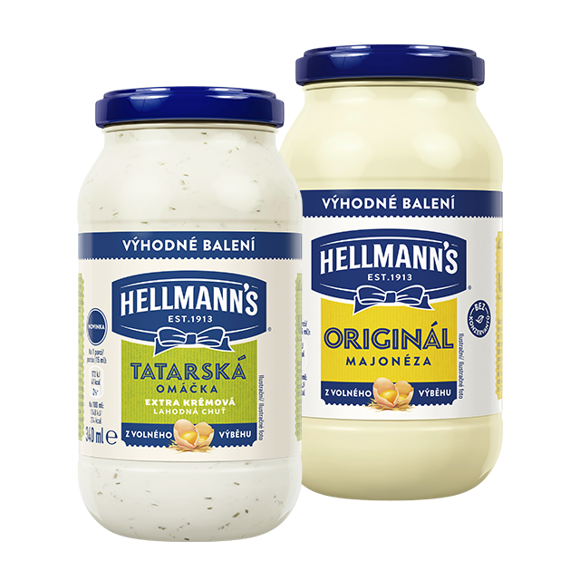 Hellmann's Tatarská omáčka/ Majonéza&nbsp;340&nbsp;ml