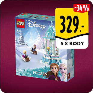 LEGO® │ Disney Princess™ Kouzelný kolotoč Anny a Elsy