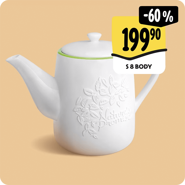 Porcelánová čajová konvice