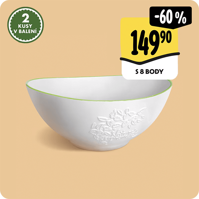 Porcelánová miska střední